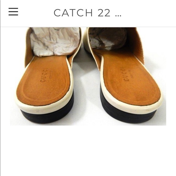 Gucci Ivory Princetown Loafer Mule Sz 38.5 (US 8) - Picture 7 of 8